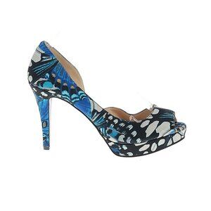 Blue Butterfly Heels